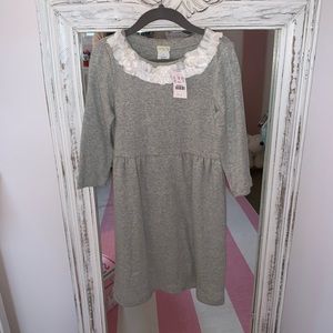 Jcrew ruffleneck dress